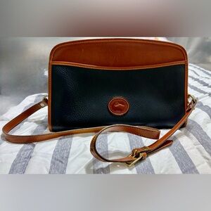 Vintage Dooney & Bourke Leather Crossbody Bag